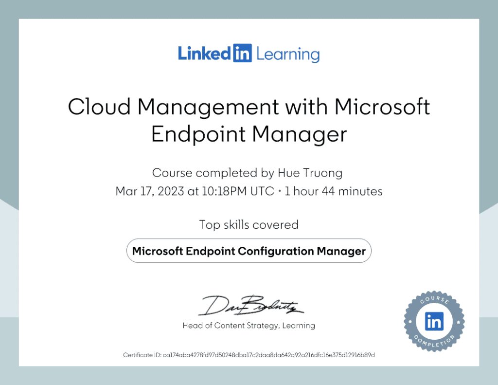 Certificateofcompletion Cloud Management With Microsoft Endpoint Manager (1)